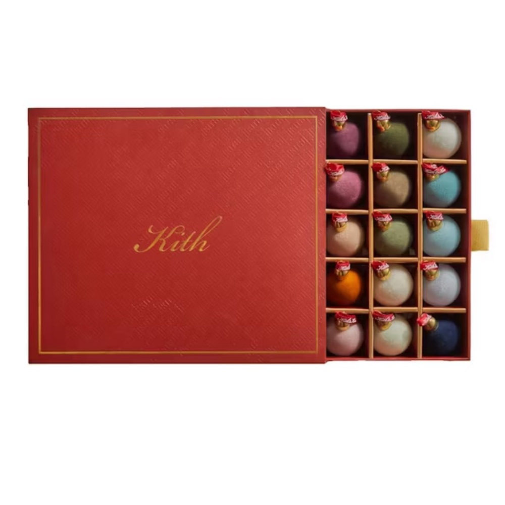 Kith Kithmas Velvet Ornament Set